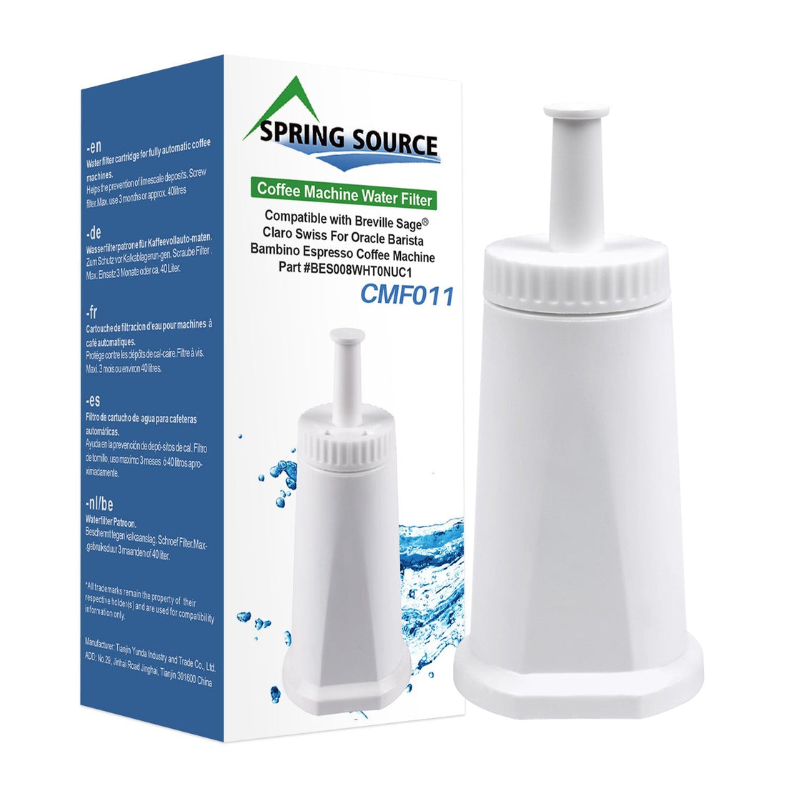 Derfor bør du bruge vandfilter til din Sage espressomaskine