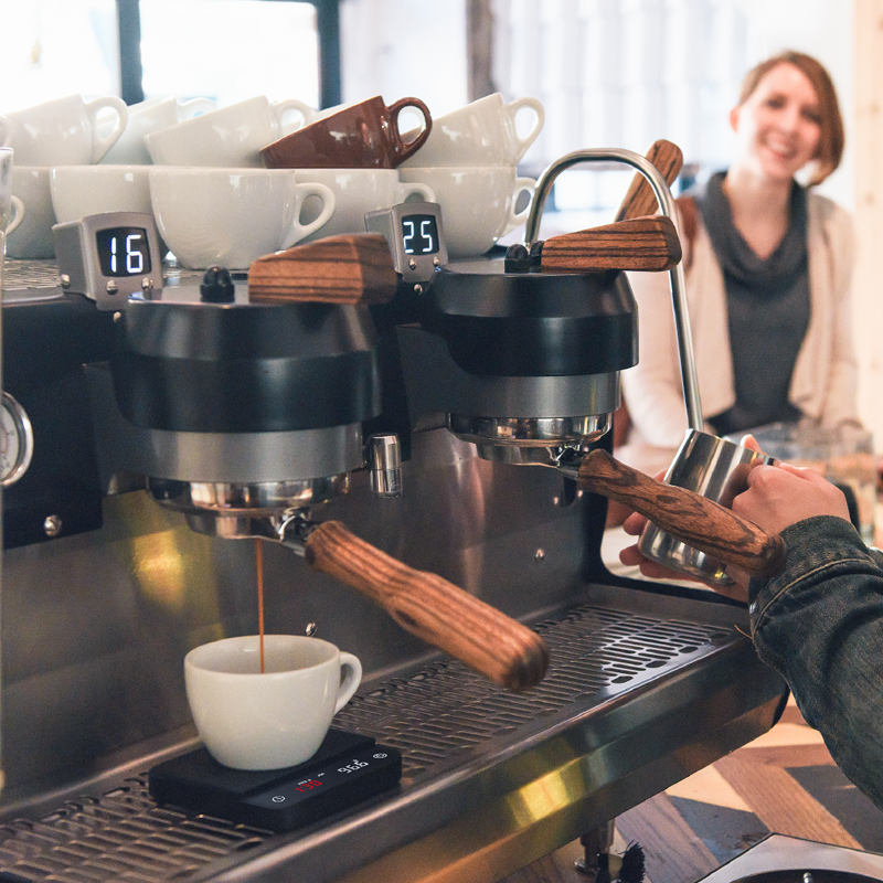 Kaffevægt Præcisionsvægt Med Timer - KC200