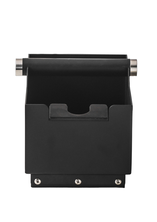 Knockbox Med Prepstation Rustfrit Stål 20x14cm
