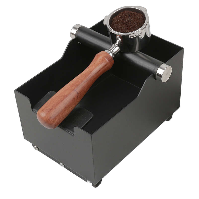 Knockbox Med Prepstation Rustfrit Stål 20x14cm